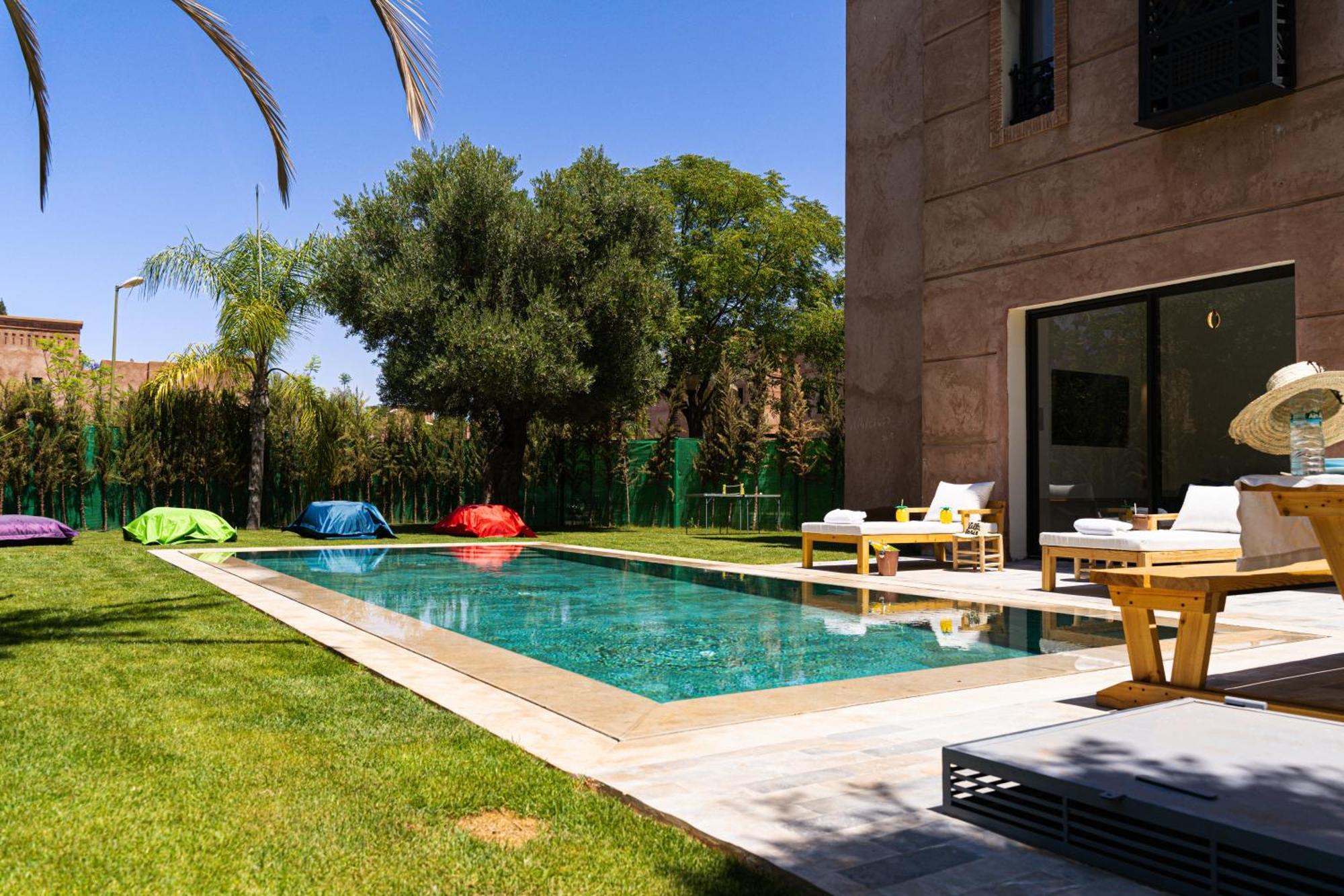 Villa Oasis Private Pool Secure Complex Marrakesh Luaran gambar