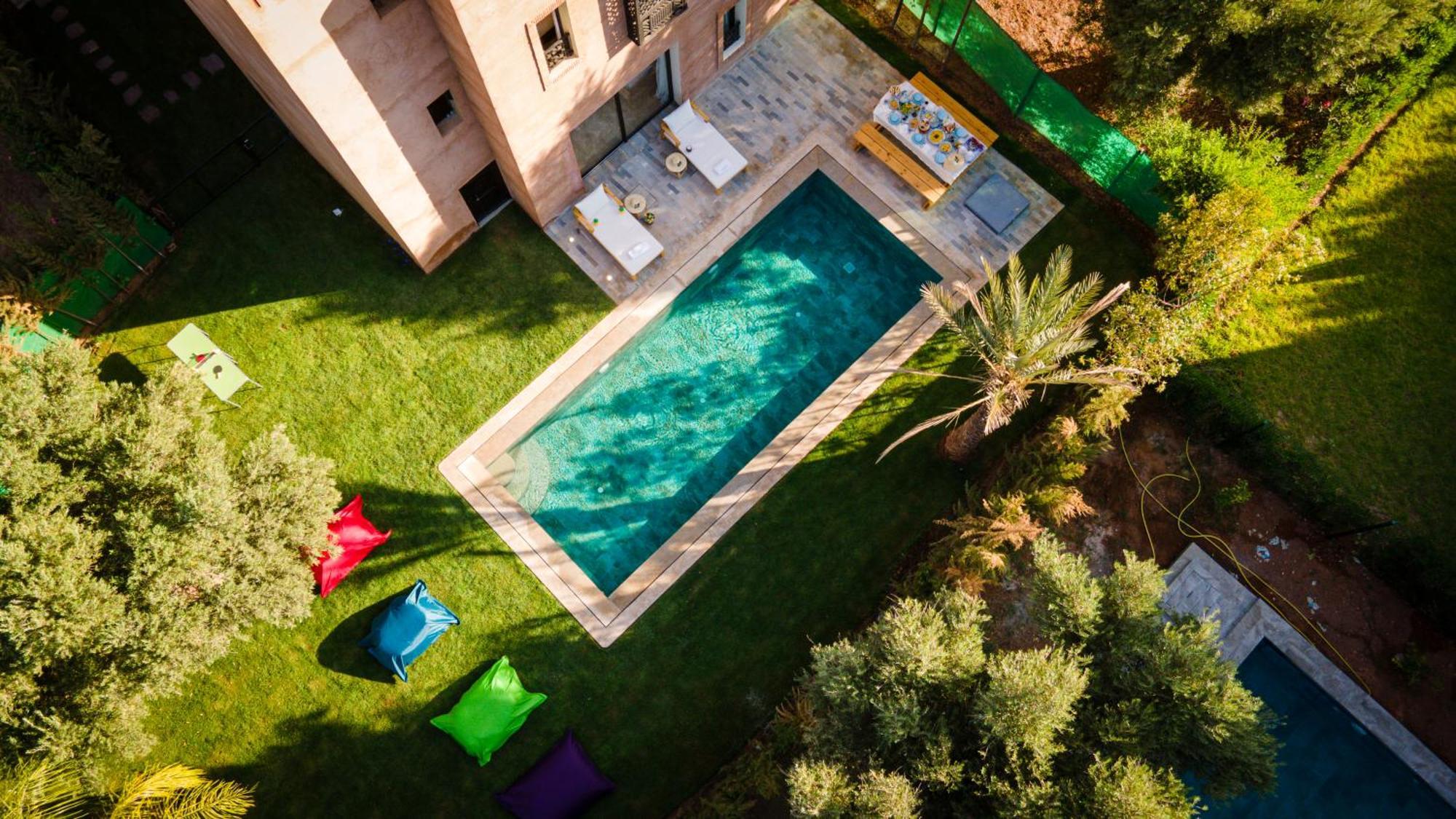 Villa Oasis Private Pool Secure Complex Marrakesh Luaran gambar